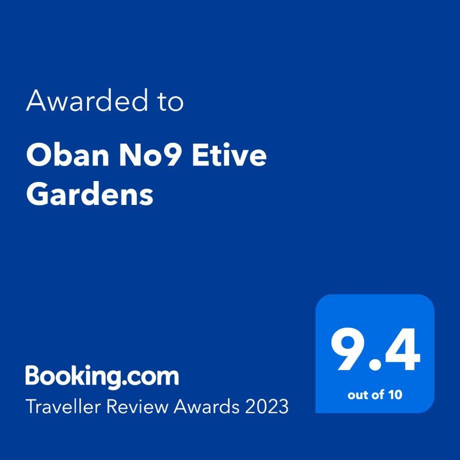 Oban No9 Etive Gardens Villa Exterior photo